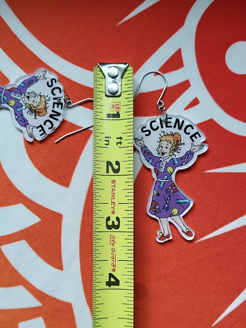 Ms. Frizzle Science Earrings